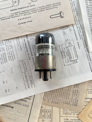 OG-3 OG3 A-g GC10D Dekatron Decatron Indicatore Tubo Conteggio Vintage Soviet NUOVO