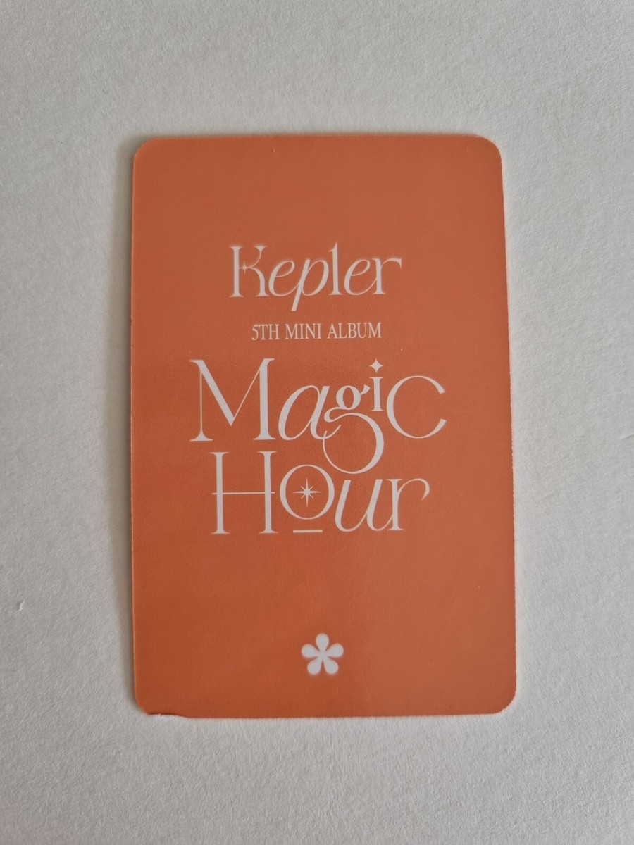 KEP1ER MAGIC HOUR Official Album Photocard Makestar POB | eBay