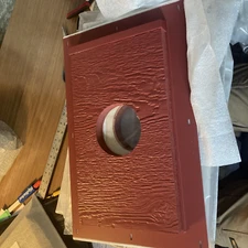 Rigidmount Cinnaba 8"x15" 4" hole siding block LP smartside paintable Oversized