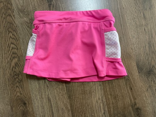 Reebok Skorts, Girl's Size 12M, Pink White, Mini, Pull On, Side Pockets - Picture 2 of 9