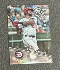 2022 Series 1 2021 Greatest Hits #21GH-18 Kyle Schwarber - Washington Nationals