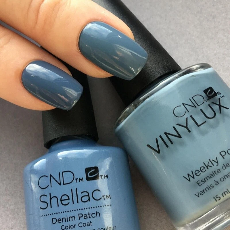 CND Shellac Denim Patch / Color Coat / Nagellack 7.3ml / S-Verfolgung - Bild 3 von 3