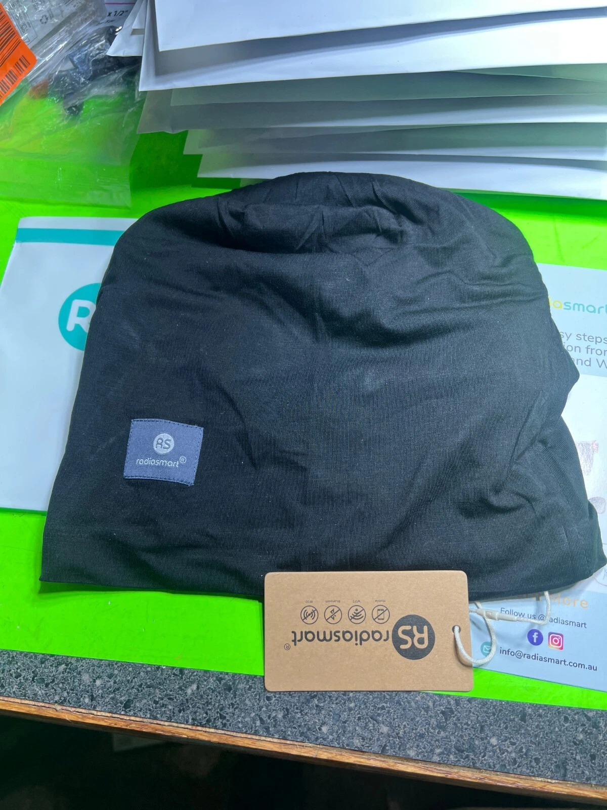EMF Protection, Slouch Beanie, 5G, RF Shielding, Microwaves Wifi Protection
Opens in a new window or