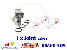 FOR SUZUKI JIMNY JB43 4WD 4 WHEEL DRIVE PROPSHAFT UJ 25x64 UNIVERSAL JOINT NEW