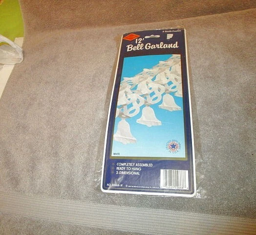 De Colección Beistle Campanas de Panal Decoración Papel Pañuelo Boda Ducha Bebé 12 Pies Foto 2 de 4