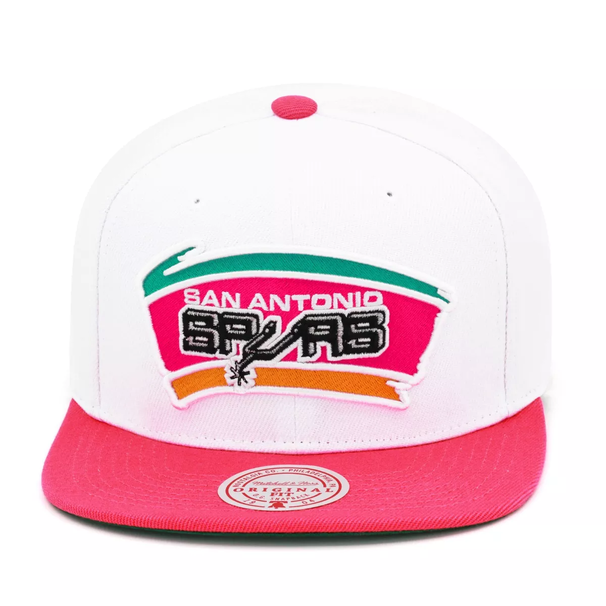 Pink and hotsell white snapback hat