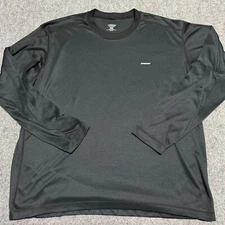 Patagonia Capilene Shirt Mens XL Black Long Sleeve Performance Base Layer