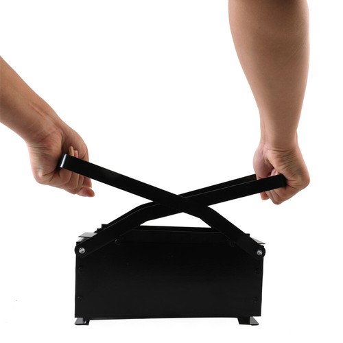 Shredded Paper Log Brick Maker Paper Log Briquette Recycle Log Maker Black New - Picture 8 of 20