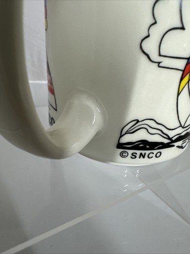 Vintage San Francisco Bay Golden Gate City Scape Rainbow Cup Mug SNCO Japan - Picture 5 of 7