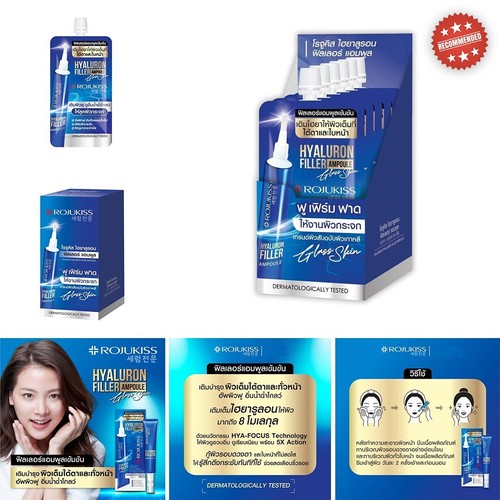 6X Rojukiss Hyaluron Hya Filler Ampoule Eye Serum for Face Reduce Wrinkles 8 ml - Picture 3 of 8