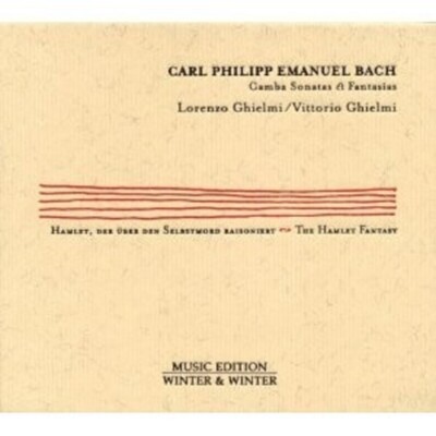 LORENZO & VITTORIO GHIELMI ''C.P.E.BACH'' CD NEW