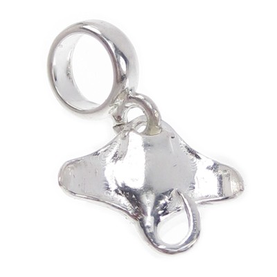 Manta Ray en Clip encanto plata esterlina .925 X 1 rayos y mantas CI300528 09LS