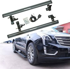 2Pcs Fits for Cadillac XT5 2016-2023 Deployable Electric Running Board Nerf Bars