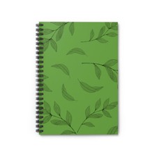 Nature inspired Spiral Notebook - Ruled Line Free Shipping 