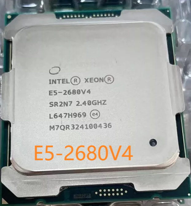 Intel Xeon E5-2680 v4 2.4GHz 14C/28T SR2N7 LGA2011-3 CPU | Used