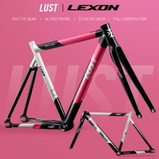 700C Fixed Gear Bicycle Frameset Track/single Speed Road Bike Frame Carbon Fork