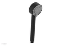 Phylrich 3-536/040 Hand Shower Round Plastic 1.8 GPM MATTE BLACK New in Box!