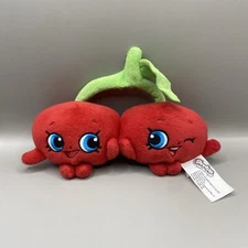 Shopkins 2013 Cheeky Cherries Stuffed Plush Winking Cherry Toy Moose Enterprise