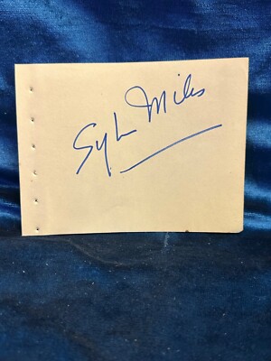 Sylvia Miles ''Midnight Cowboy''/Karen Morrow ''Facon Crest'' Signed Auto Album Page