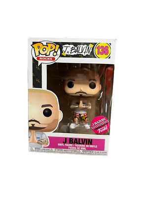 Pop Rocks Funko J Balvin Funko Pop Rocks J Balvin Chase Limited