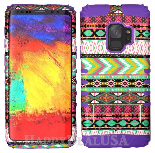 for Samsung Galaxy S9 & Plus - KoolKase Hybrid Silicone Cover Case - Tribal 78 - Picture 5 of 10