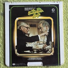 The Sunshine Boys Walter Matthoa George Burns MGM CED Video Disc videodisc movie