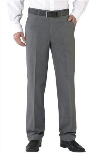 Studio Coletti Hose Lang-Gr.106-110 Grau Herren Business Stoffhose Wolle L34 - Bild 1 von 2