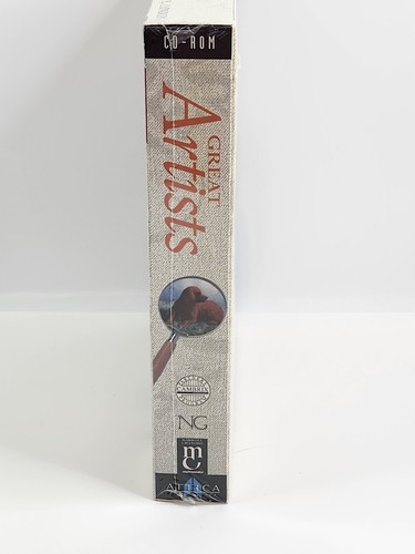 Vtg NEW 1993 CD-ROM Great Artist National Gallery London Windows Bridgeman... - Picture 3 of 6