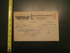 Lovell Manufacturing Clothes Wringers Rolls Rat Mouse Traps Erie  Letterhead 430