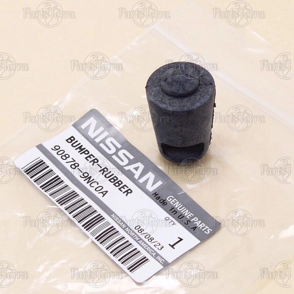 Nuevo OEM Nissan Infiniti QX60 JX35 parachoques trasero puerta levadiza tapón de goma 908789NC0A Foto 4 de 4