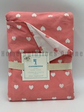 Pottery Barn Kids Heart Organic Cotton Duvet Cover Pink Full Queen 336L