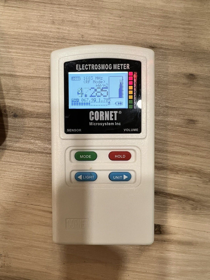 ED88T Plus EMF Meter RF/LF Electrosmog Field Strength Power