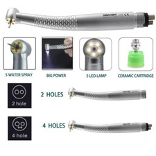 NSK Style Dental 5* luces LED e-generador turbina alta velocidad pieza de mano A