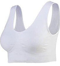 [3]* Belvia Seamless Bra White Size M = 12