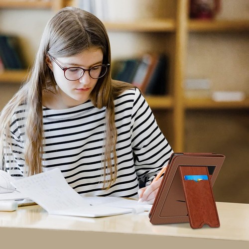 Stand Case for 6” Kobo Clara BW (2024)/ Kobo Clara Colour (2024) PU Leathe Cover - Picture 9 of 14