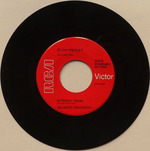 Elvis Presley ~ Mystery Train ~ USA Gold Standard Red Label 447-0600 ~ NM - Foto 3 di 4