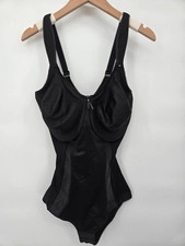 Wacoal Vintage Bodysuit Bodysuede Black Size ...