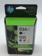 HP 934XL/935 N9H66FN 140 Ink Cartridge - 4 Pack NEW EXP 09/2024