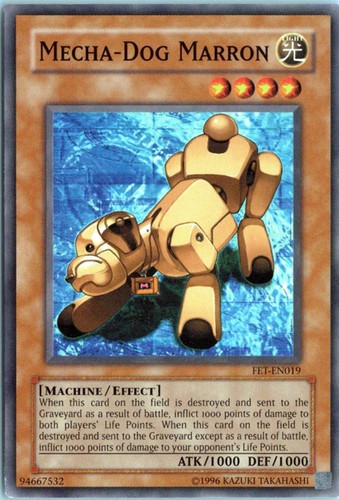 Mecha-Dog Marron FET-EN019 card