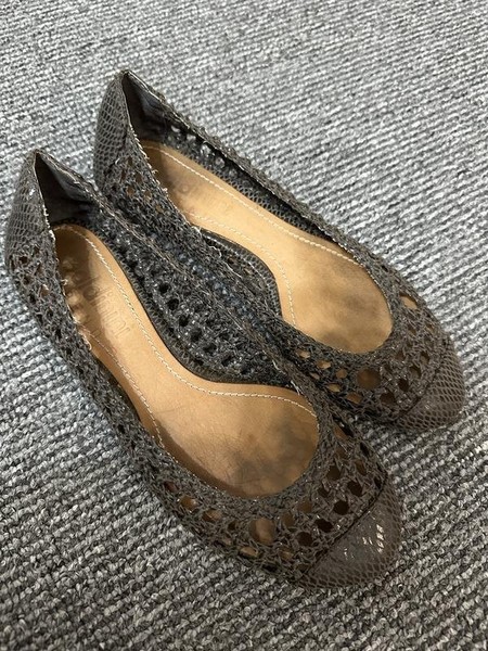 Women Baldinini Heels Brown Leather 36 #5G0R