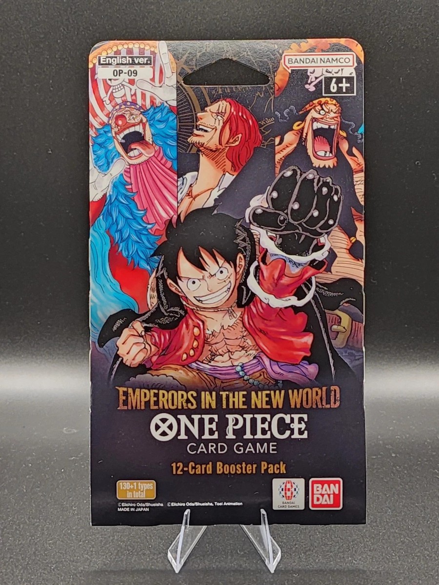 emperors in the new world booster box card list Amazon.com: One Piece Booster Packs (Emperors in The New World: 4 Packs of  OP-09) with Holographic Sleeves (Japanese) : Toys & Games main image 0