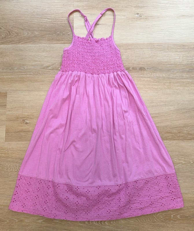 Splendid Girls Smocked Eyelet Sundress size 12