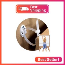 Inaya 12 Pack Furniture Anchors for Baby Proofing, Bookshelf Anchors to Wall, Dr