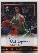 2021-22 Leaf Memories 1991 Gold Rookies Bronze Spectrum Will Richardson Auto 4f5