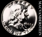 1963 Franklin Half Dollar- Silver- Choice Gem Proof- Luster #L5668