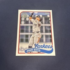 Juan Soto 2024 Topps Update Series 1989 Topps Baseball Card #89US-31