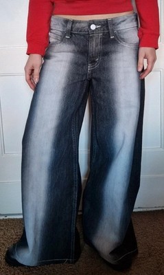 Cheap Monday/Weekday Gr. W 28 L 28 Poser Regular Waist Weite Jeans in Grau