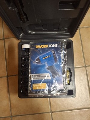 Druckluftschlagschrauber, Workzone, gebraucht, inkl. Koffer und Zubehör