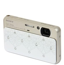 90 New Sony Cyber-Shot DSC-T110D Digital Camera W/SD Card Battery Charger Tested