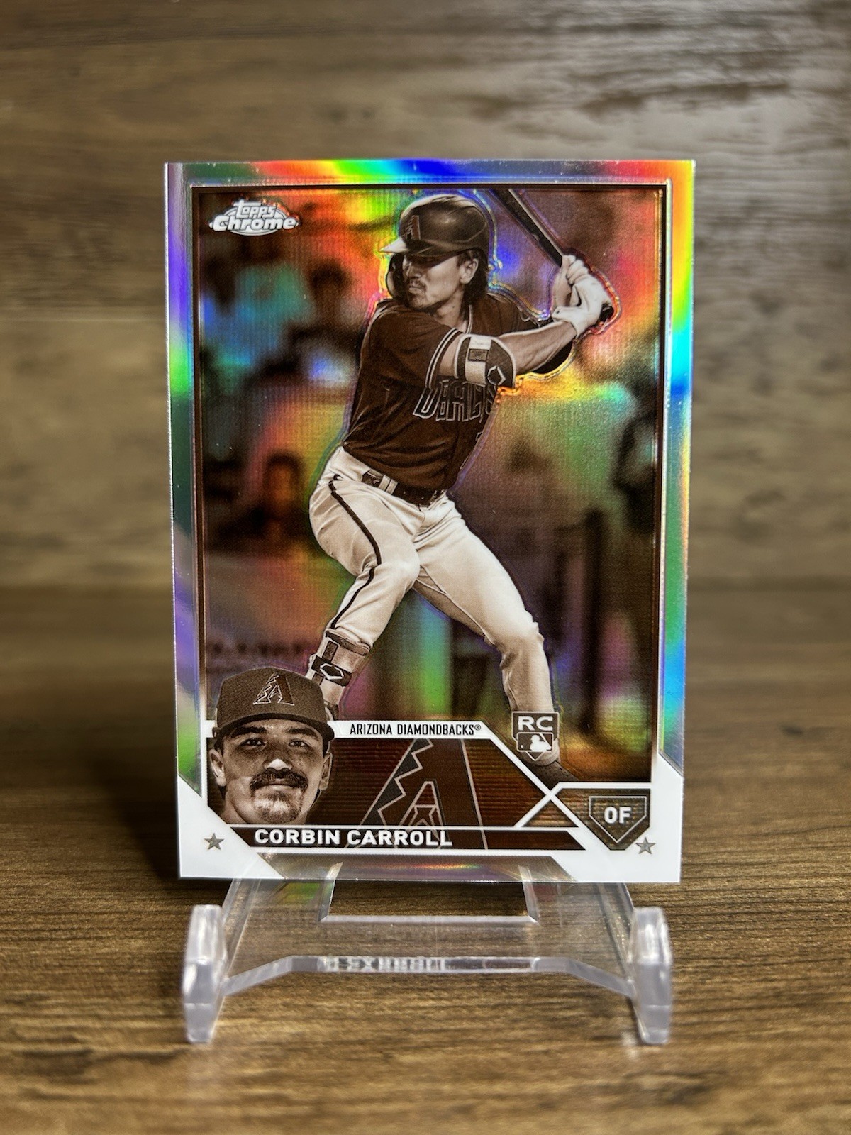 2023 Topps Chrome Corbin Carroll Rookie RC Sepia Refractor #95